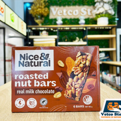 Ngũ Cốc Dạng Thanh Nice Natural Nut Bar Chocolate 6 Pack3