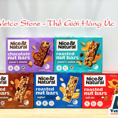 Ngũ Cốc Dạng Thanh Nice Natural Roasted Nut Bars