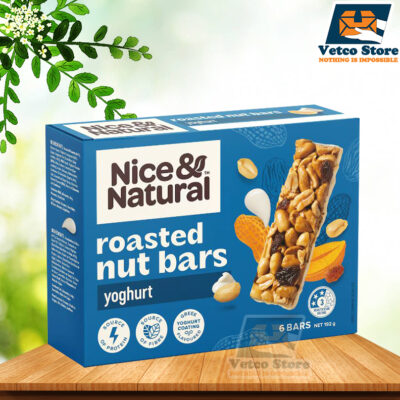 Ngũ Cốc Dạng Thanh Nice & Natural Roasted Nut Bars Yoghurt 192g