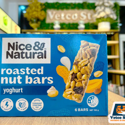 Ngũ Cốc Dạng Thanh Nice Natural Roasted Nut Bars Yoghurt192g3