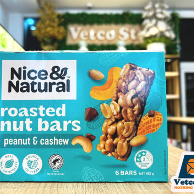 Ngũ Cốc Dạng Thanh Nice Natural Roasted Peanut Cashew Bar With Milk Chocolate Drizzle 6 Pack2