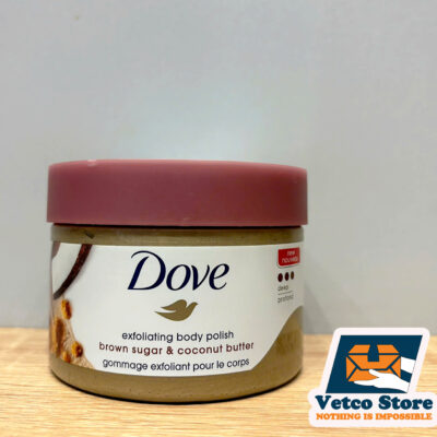Tẩy Tế Bào Chết Dove Exfoliating Body Polish Brown Sugar Coconut Butter 298g3