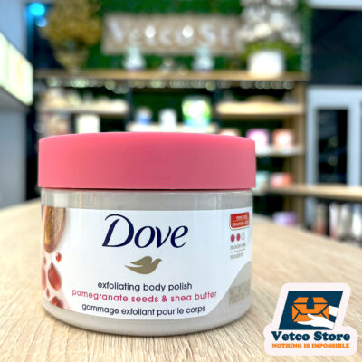 Tẩy Tế Bào Chết Dove Exfoliating Body Polish Pomegranate and Shea Butter 298g3