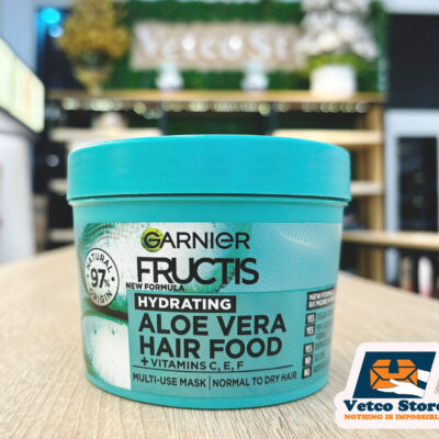 Ủ Tóc Garnier Fructis Hair Food Hydrating Aloe Vera 3in1 Mask Treatment 390ml2