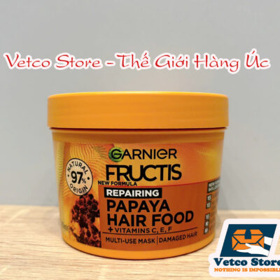 Ủ Tóc Garnier Fructis Hair Food Repairing Papaya 390ml2