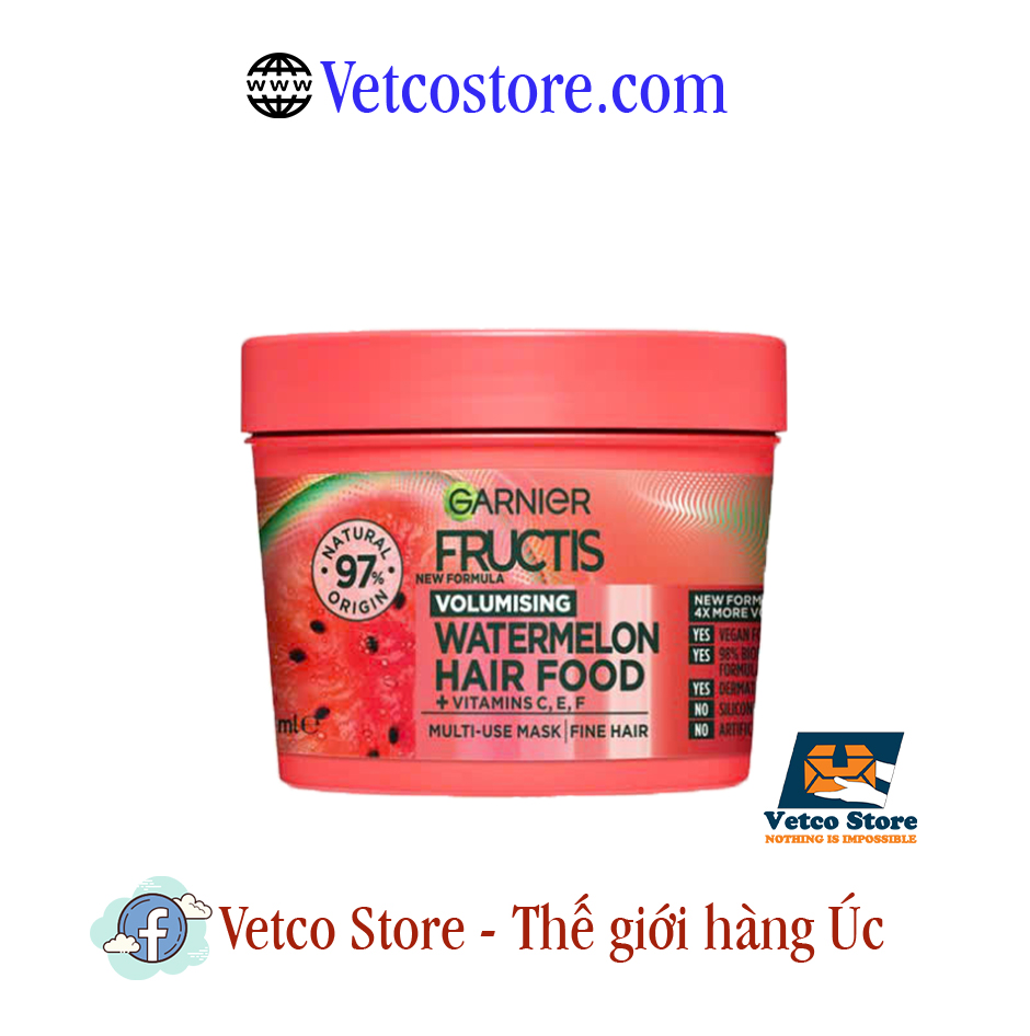 Ủ Tóc Garnier Fructis Hair Food Watermelon 390ml1