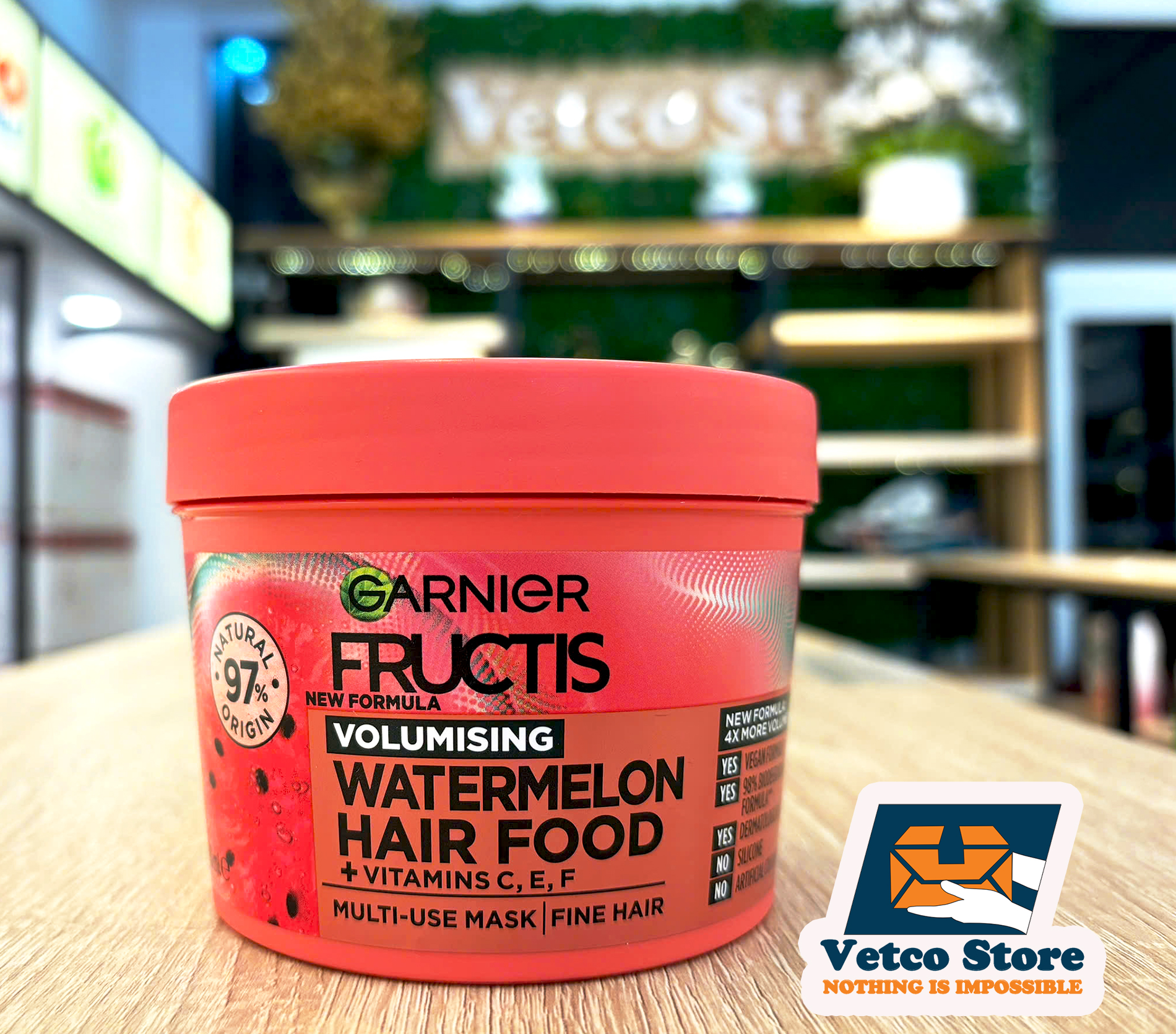 Ủ Tóc Garnier Fructis Hair Food Watermelon 390ml2