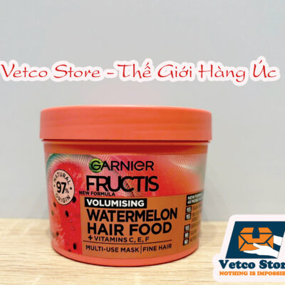 Ủ Tóc Garnier Fructis Hair Food Watermelon 390ml4