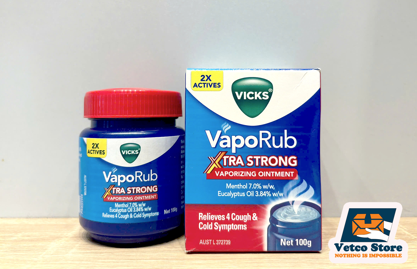 Dầu Bôi Ấm Ngực Vick Extra 100g3