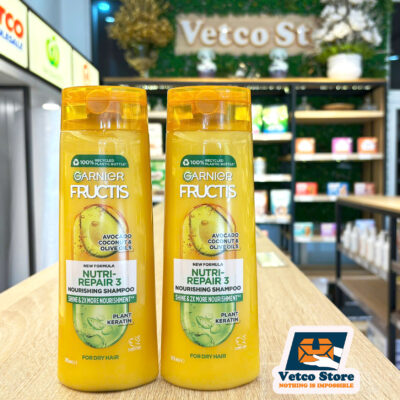 Dầu Gội Garnier Fructis Nutri Repair 3 Shampoo 315ml2