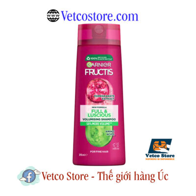 Dầu Gội Garnier Fructis Pomegranate Extract 315ml1