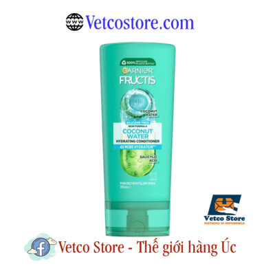 Dầu Xả Garnier Fructis Coconut Water Hydrating Conditoner 315ml1