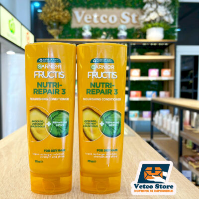 Dầu Xả Garnier Fructis Nutri Repair 3 Shampoo 315ml2