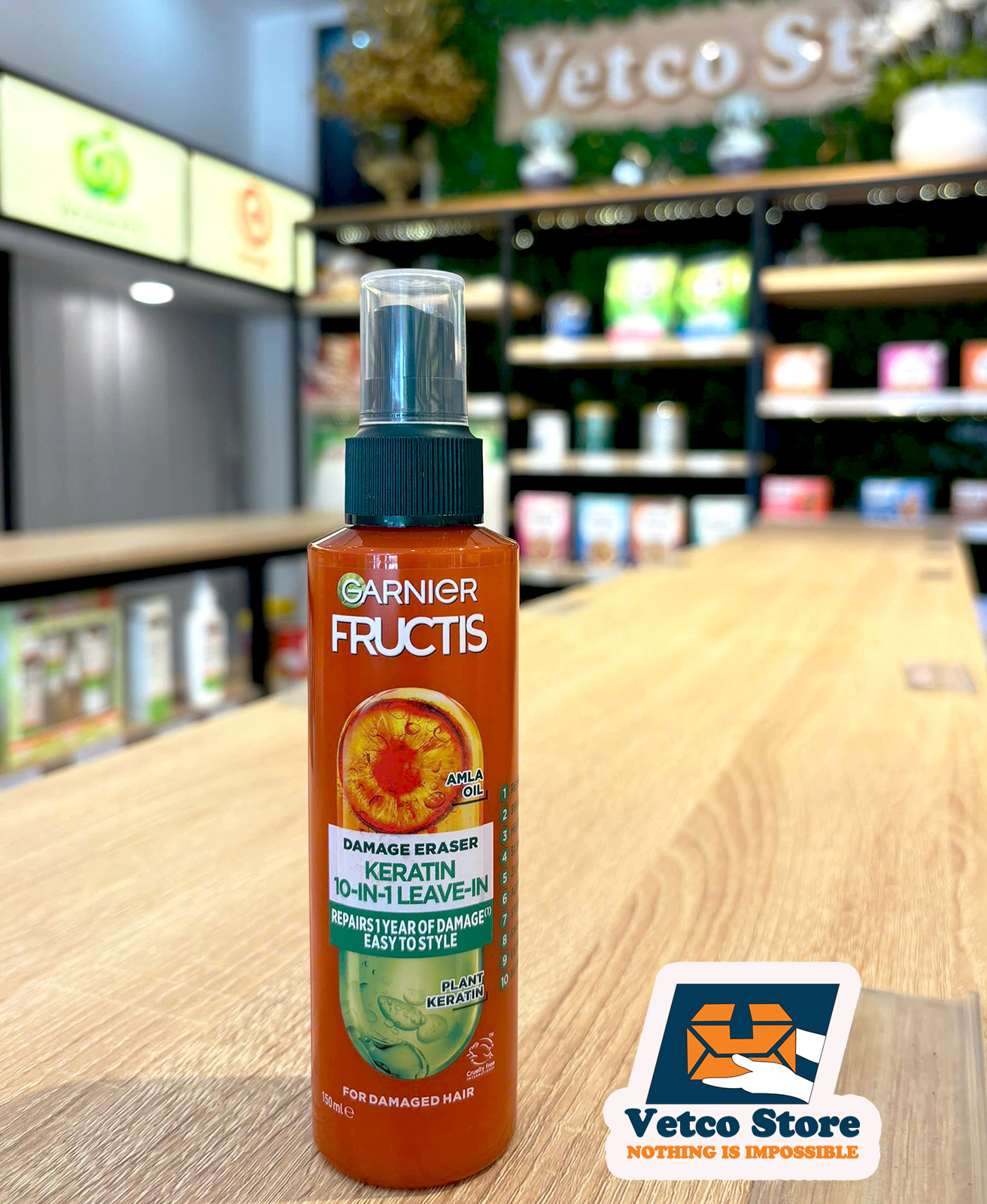 Garnier Fructis Keratin 10 in 1 leave in plant keratin 150ml3