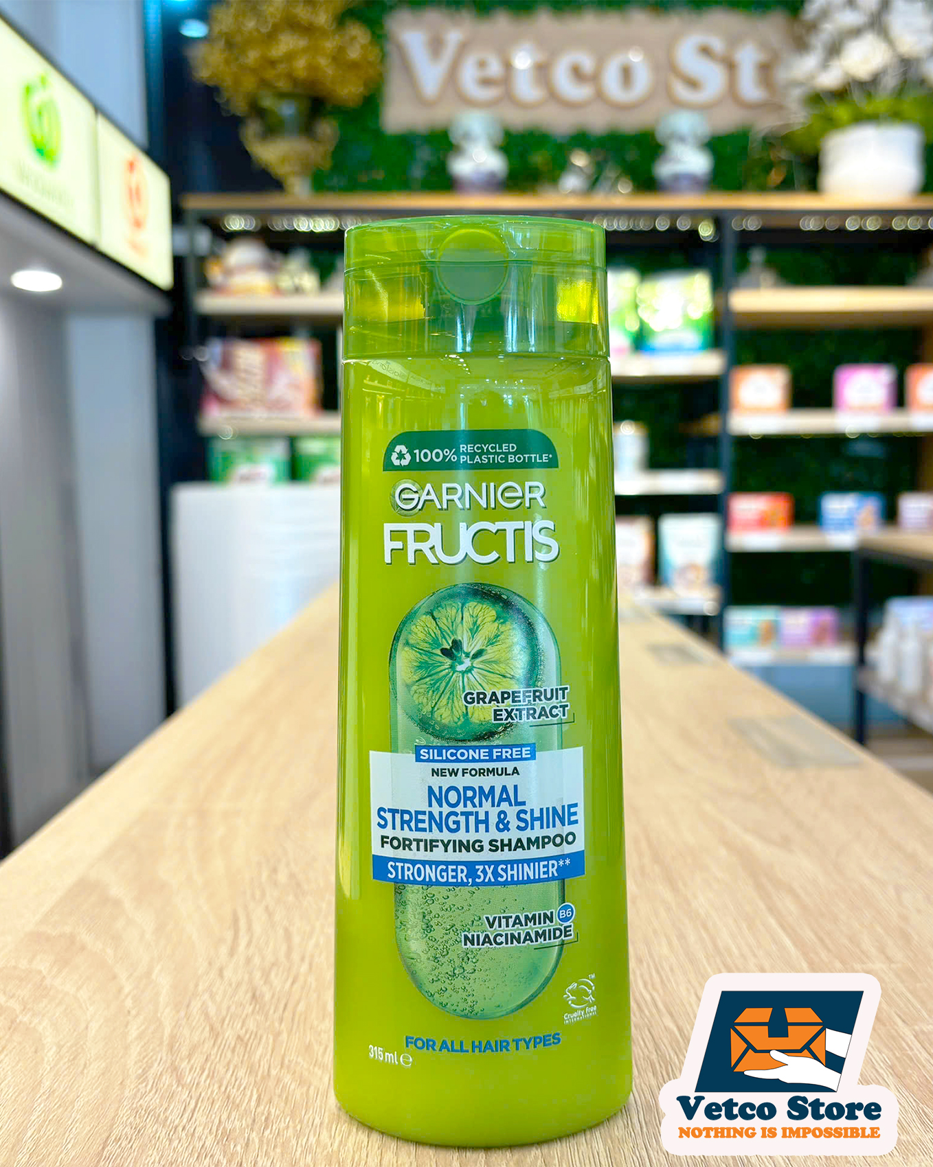 Garnier Fructis Normal Strength Shine Shampoo 315ml3