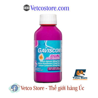 Gaviscon Dual Action Mixed Berry 300ml1