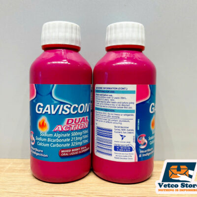 Gaviscon Dual Action Mixed Berry 300ml4