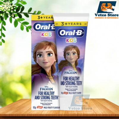 Kem Đánh Răng Oral-B Kids Dành Cho Trẻ Em Từ 3 Tuổi Disney Frozen For Healthy And Strong Teeth 92g