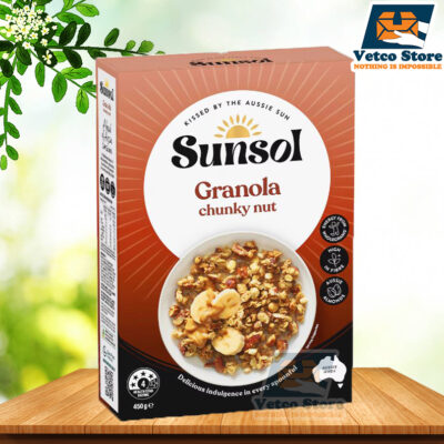 Ngũ Cốc Sunsol Granola Chunky Nut 450g