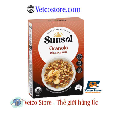 Ngũ Cốc Sunsol Granola Chunky Nut 450g2
