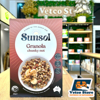 Ngũ Cốc Sunsol Granola Chunky nut 450g