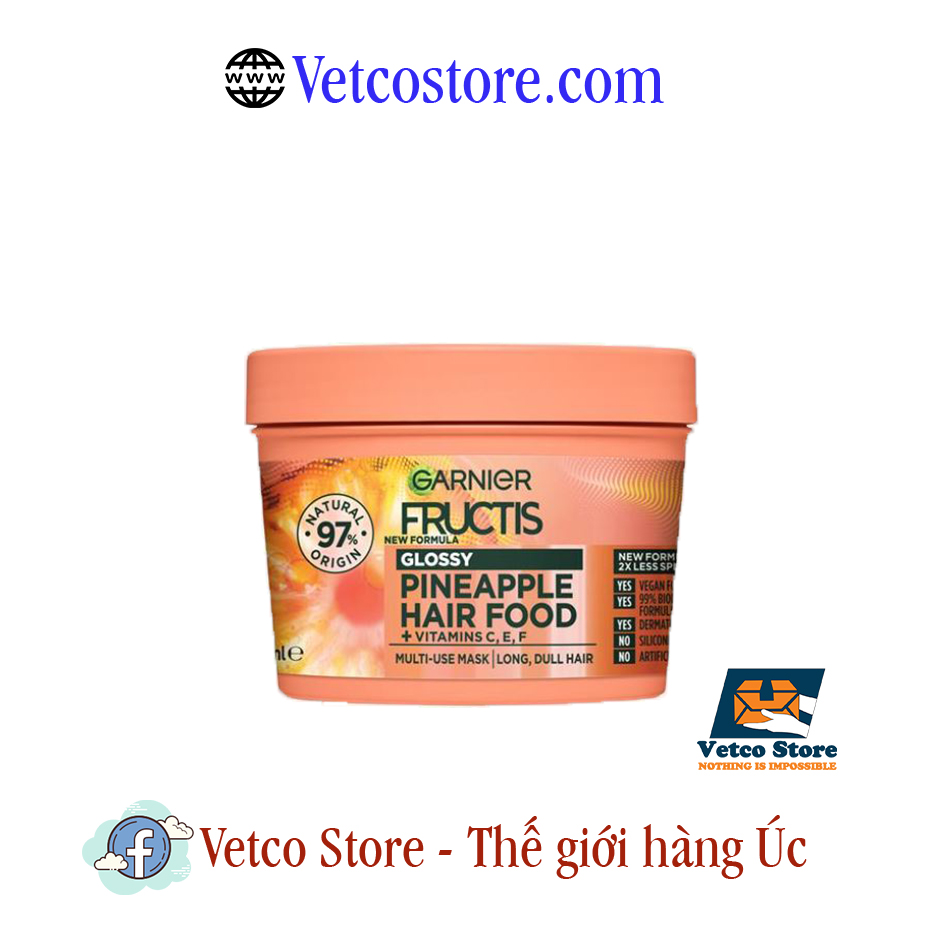 Ủ Tóc Garnier Fructis Hair Food Pineapple 390ml1