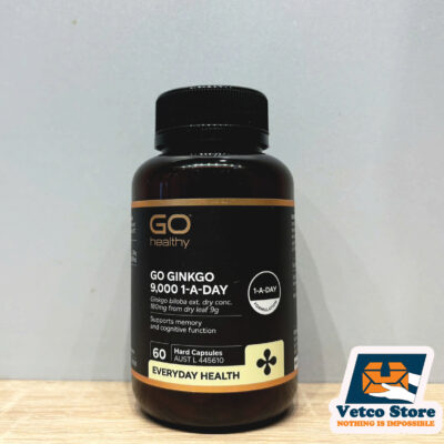 Viên Uống Bổ Não Go Healthy Go Ginkgo 9000 1 A Day 60 viên4