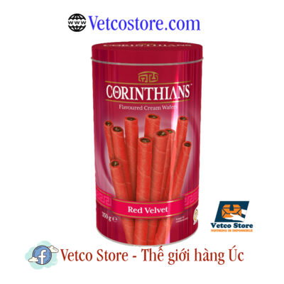 Corinthians Cream Wafers Red Velvet 350g1