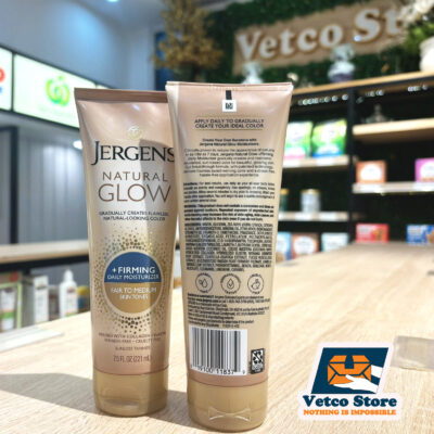 Jergens Natural Glow Skin Firming Moisturiser Fair to Medium Skin Tones 221ml3