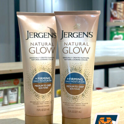Jergens Natural Glow Skin Firming Moisturiser Medium To Deep Skin Tones 221ml2