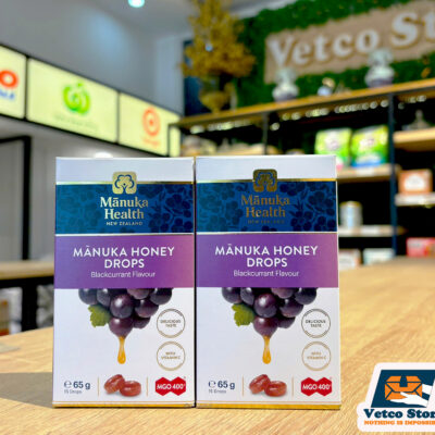 Kẹo Ngậm Manuka Health Manuka Honey Drops Blackcurrant 65g2