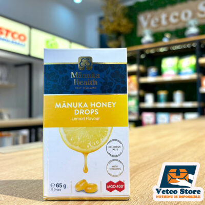 Kẹo Ngậm Manuka Health Manuka Honey Drops Lemon 65g2