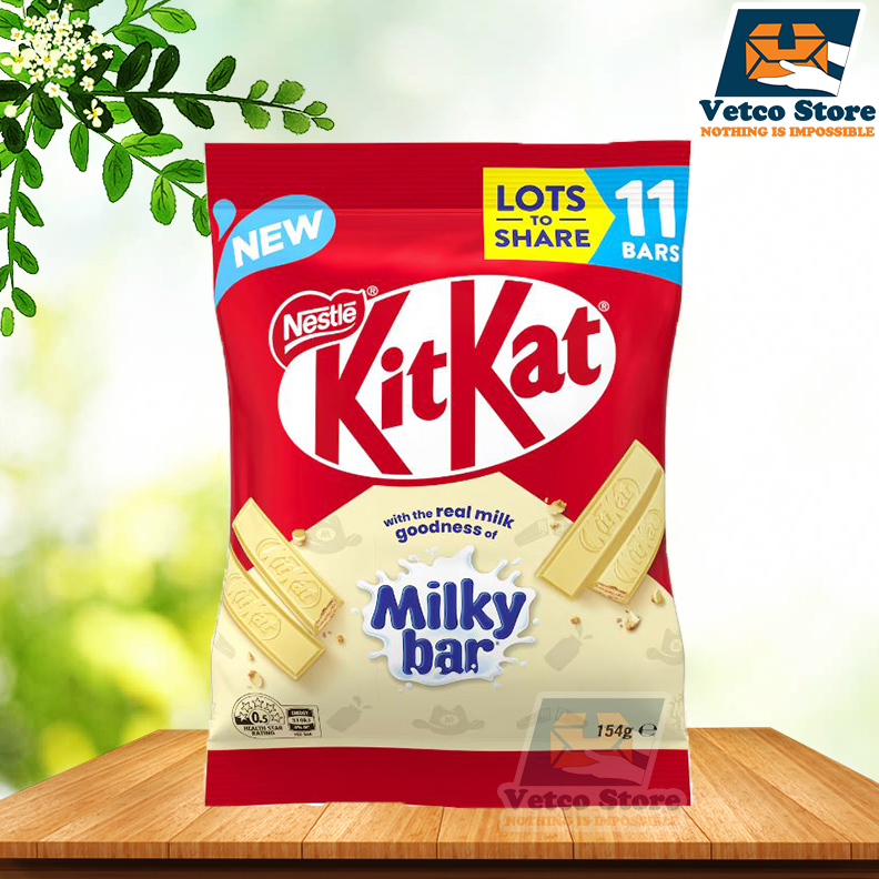 Kẹo Socola KitKat Milky Bar 154g