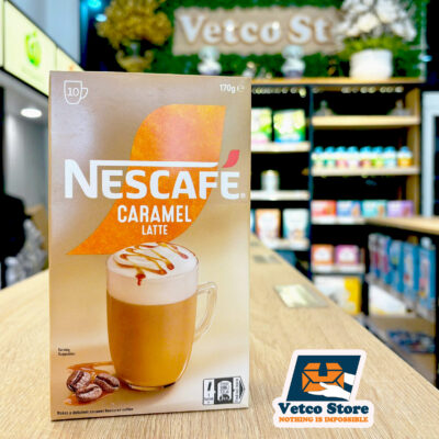 Nescafe Caramel Latte Coffee Sachets 10 Pack