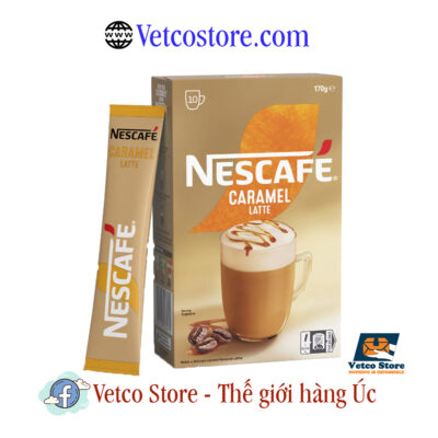 Nescafe Caramel Latte Coffee Sachets 10 Pack3