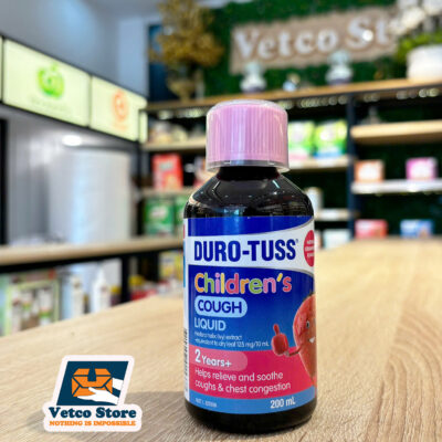 Siro Ho Duro Tuss Childrens Cough Vị Dâu 2 Years 200ml